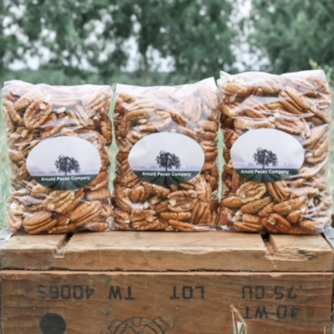 Bulk Pecan Halves - 3 Pound Package *Save $.50/Lb.