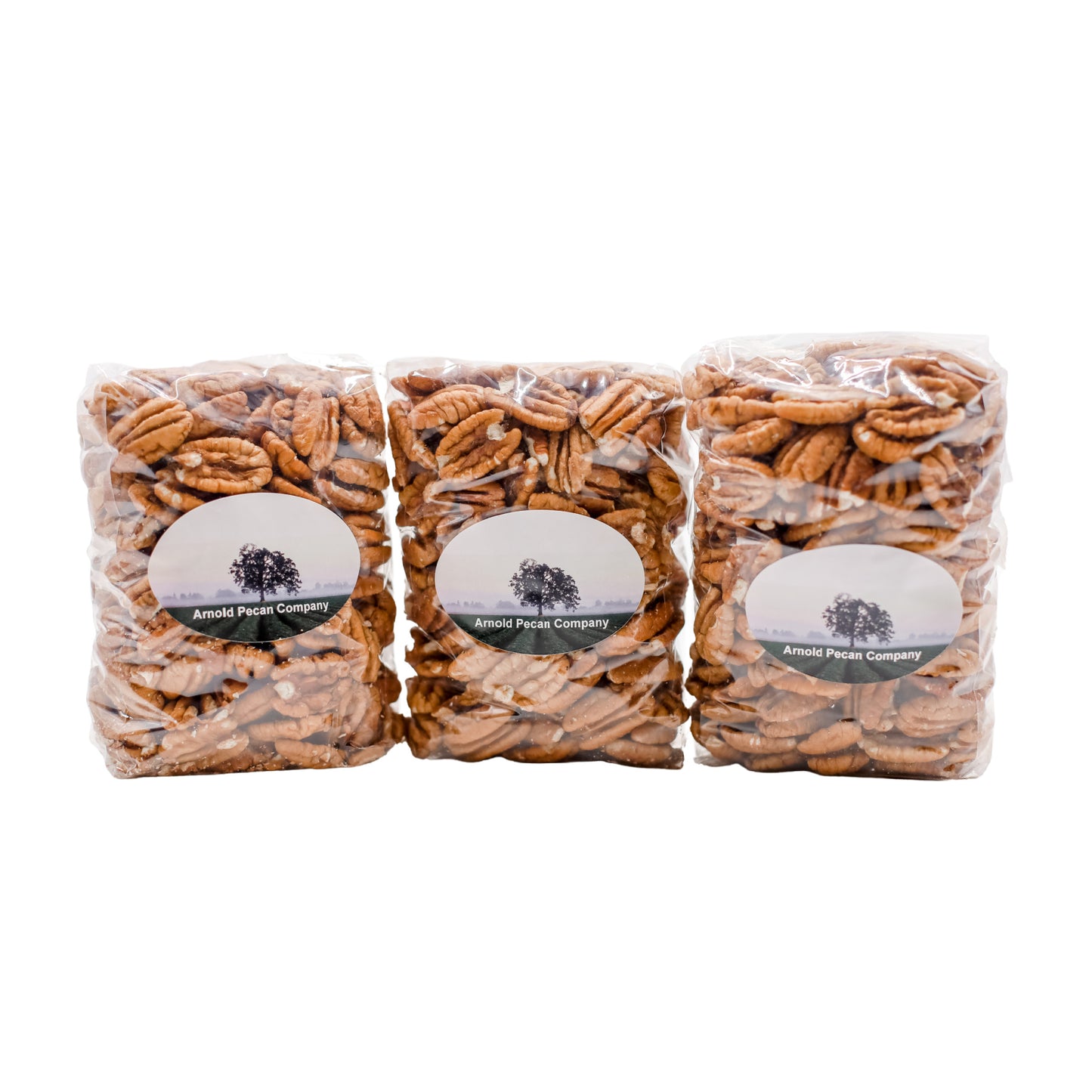 Bulk Pecan Halves - 3 Pound Package  *Save $.50/Lb.